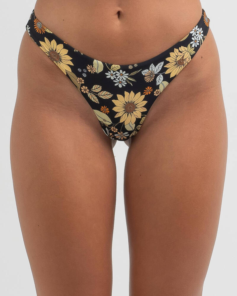 Topanga Goldie High Cut Bikini Bottom for Womens