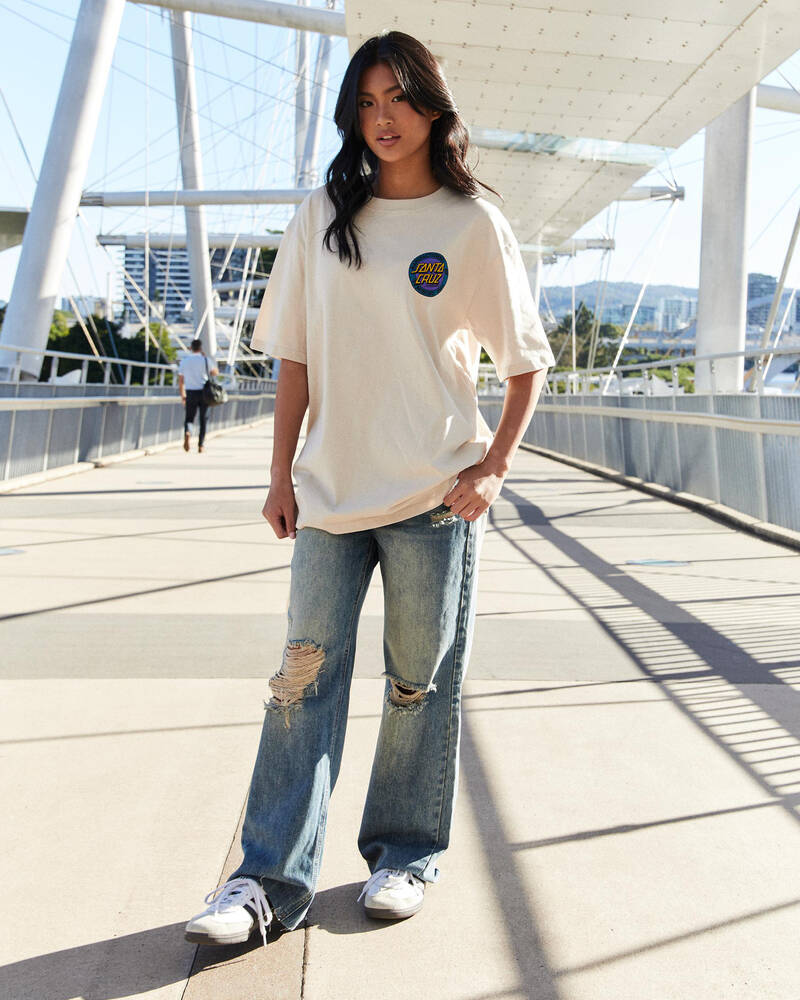 Santa Cruz MFG Dot Retro T-Shirt for Womens