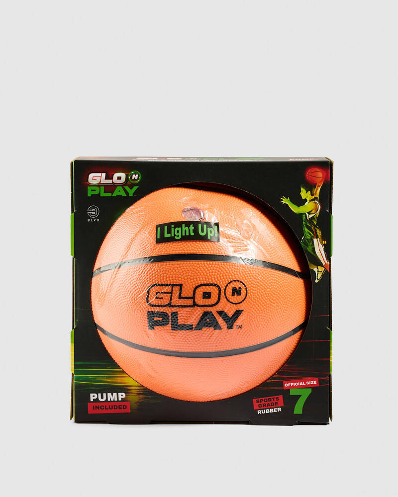 Get It Now Glo N Play LED USB-C Recharge Basketball for Unisex