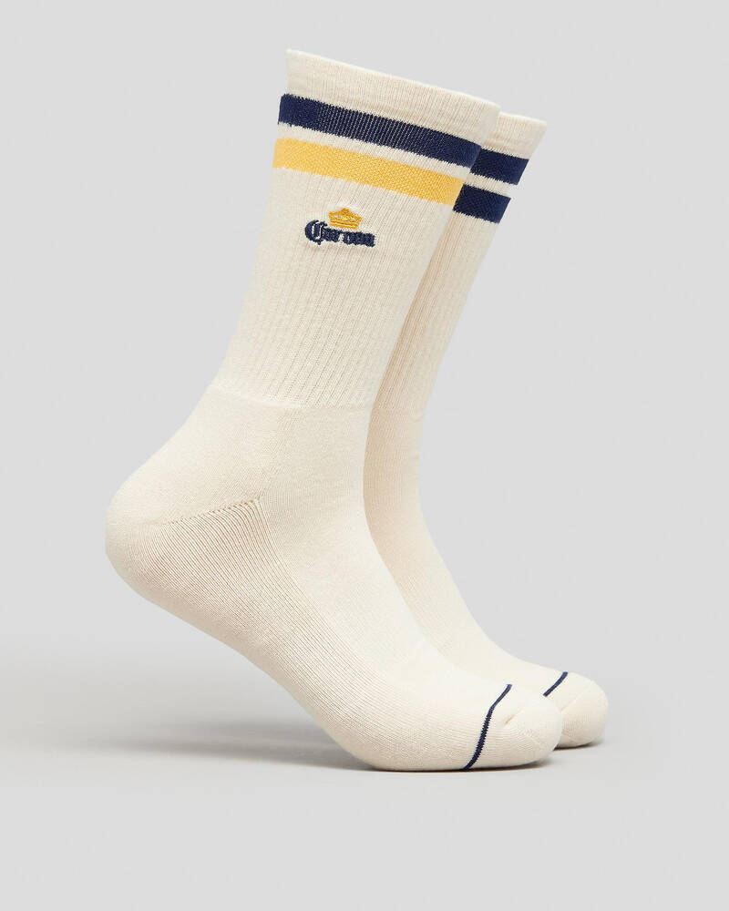 FOOT-IES Corona Retro Sneaker Socks 2 Pack for Mens