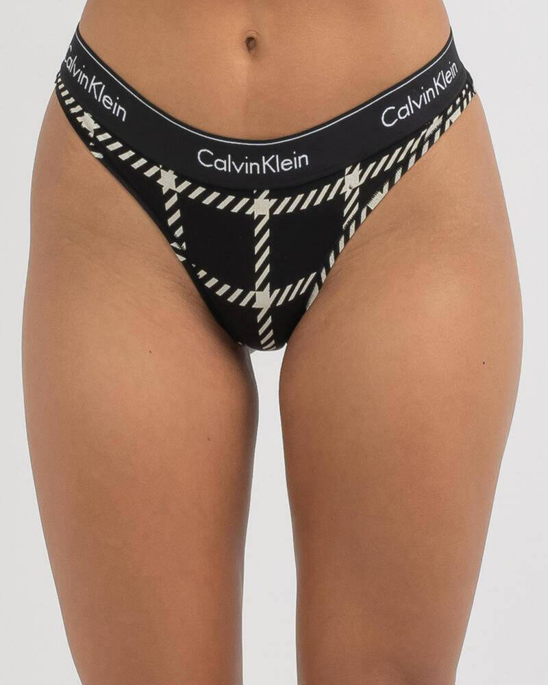 Calvin Klein Modern Cotton Thong for Womens
