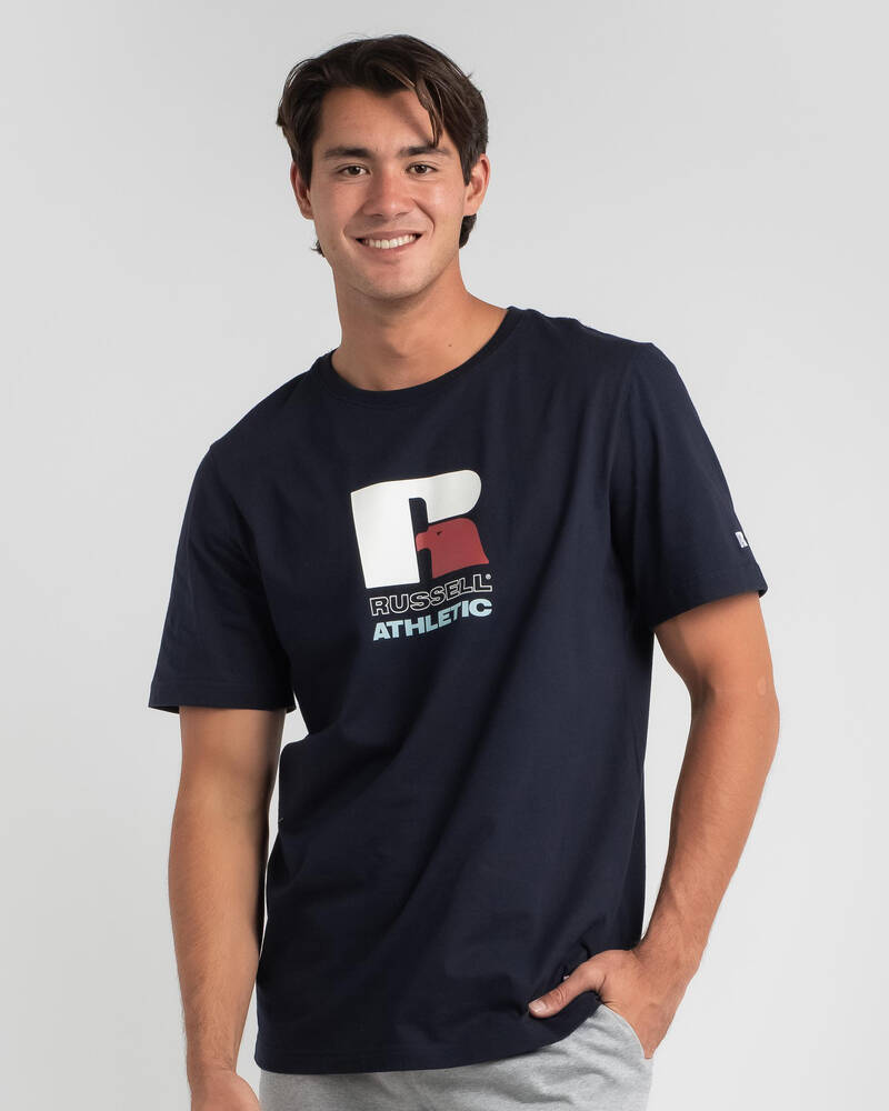 Russell Athletic Big R T-Shirt In Navy | City Beach Australia