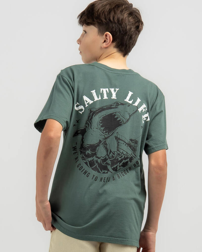 Salty Life Boys' Peak T-Shirt for Mens