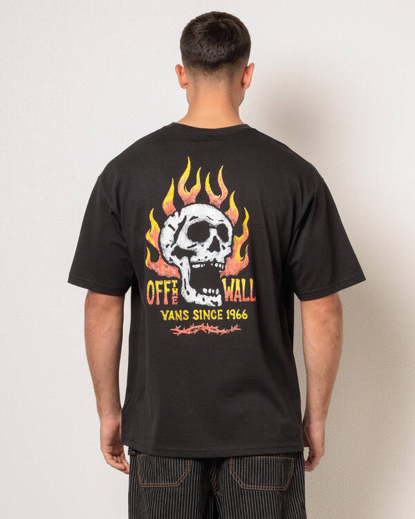 Vans Off The Wall Fever T-Shirt for Mens