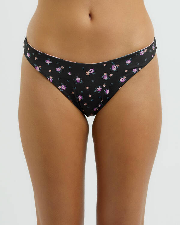 Billabong Nights In Paradise Reversible Hike Bikini Bottom for Womens