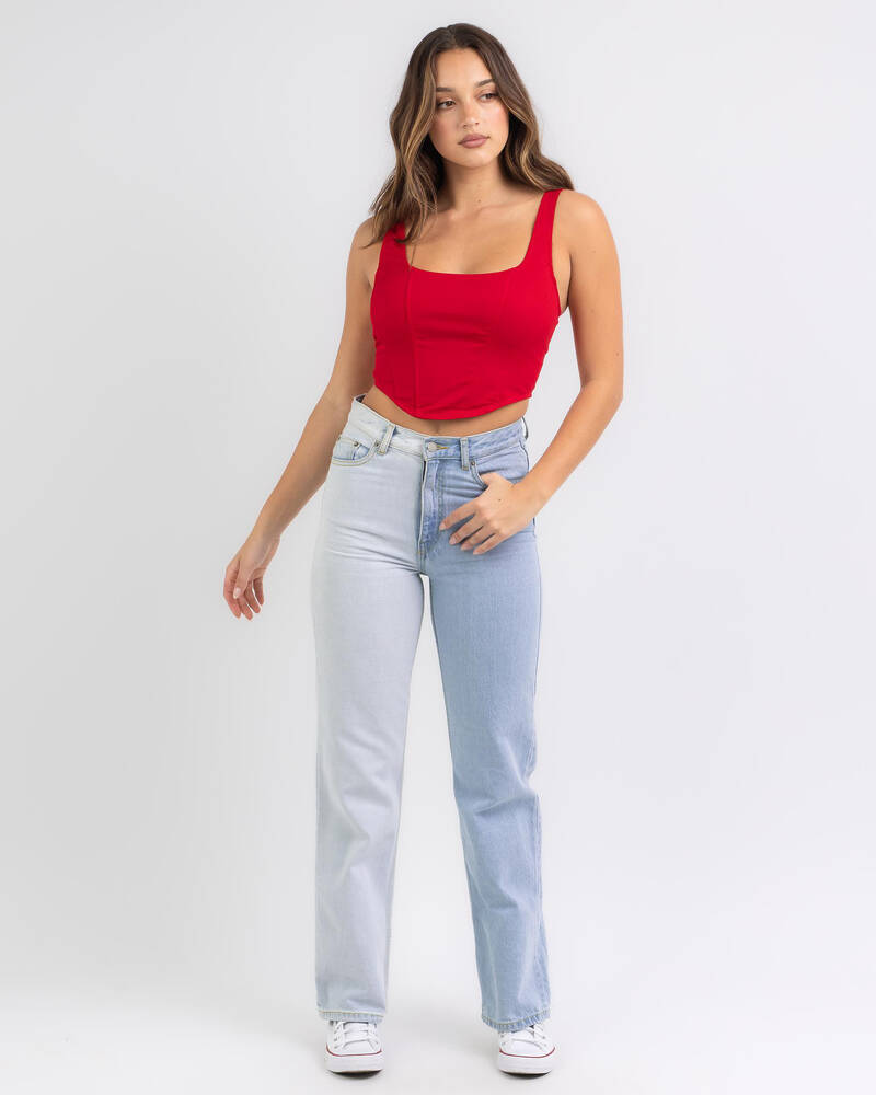 Ava And Ever Montero Corset Top for Womens