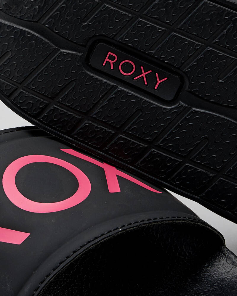 Roxy Girls' Roxy Slippy Slide Sandals for Womens