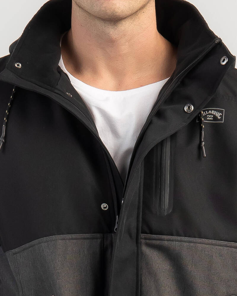 Billabong Adiv Boundary Zip Thru Hooded Jacket for Mens