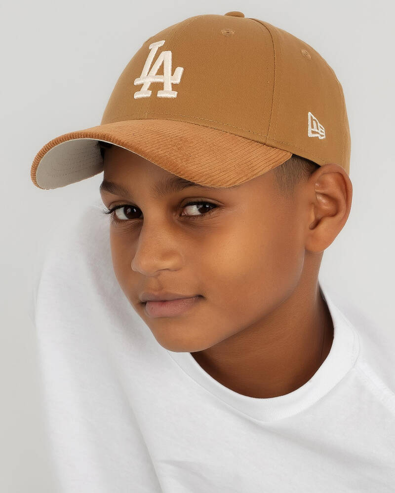 New Era Boys' 9Forty Cord Los Angeles Dodgers Cap for Mens