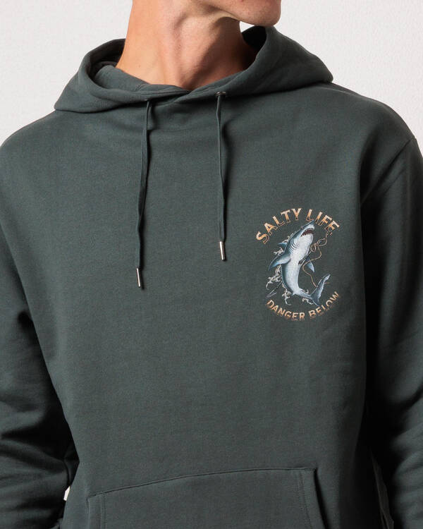 Salty Life Ocean's Wrath Hoodie for Mens