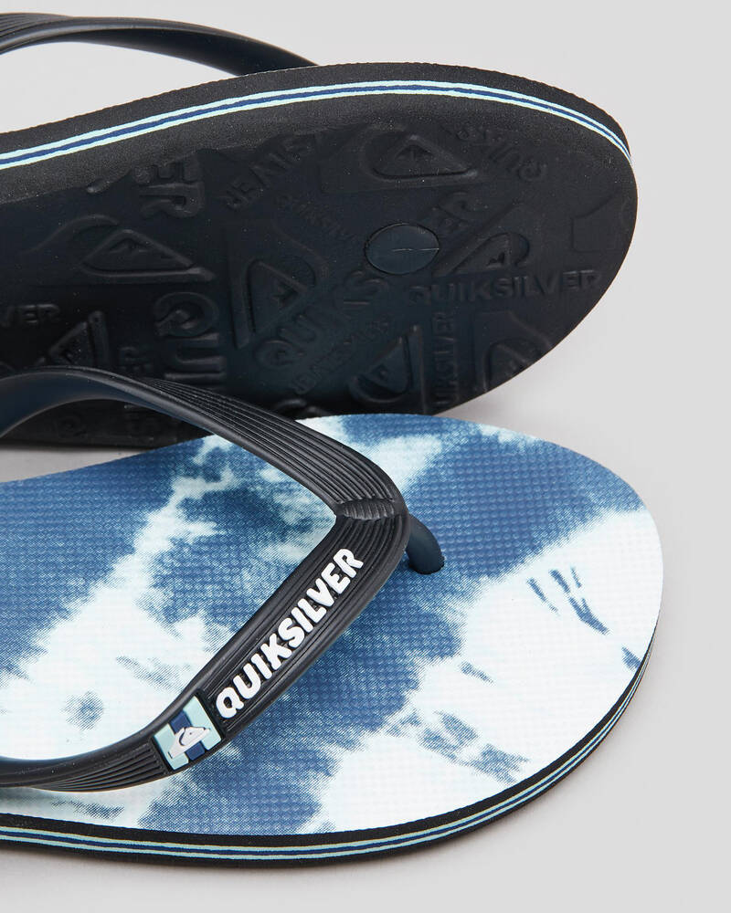 Quiksilver Boys' Molokai Art Youth Thongs for Mens