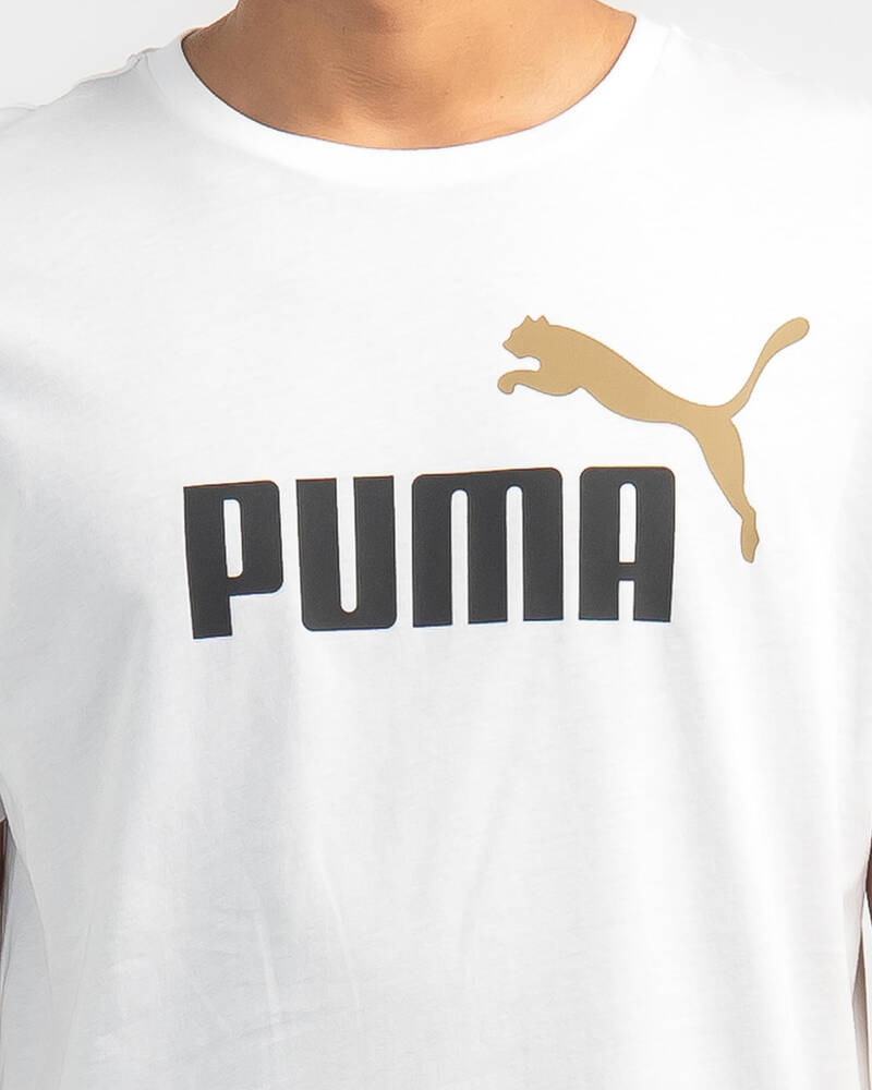 Puma ESS+2 Col Logo T-Shirt for Mens