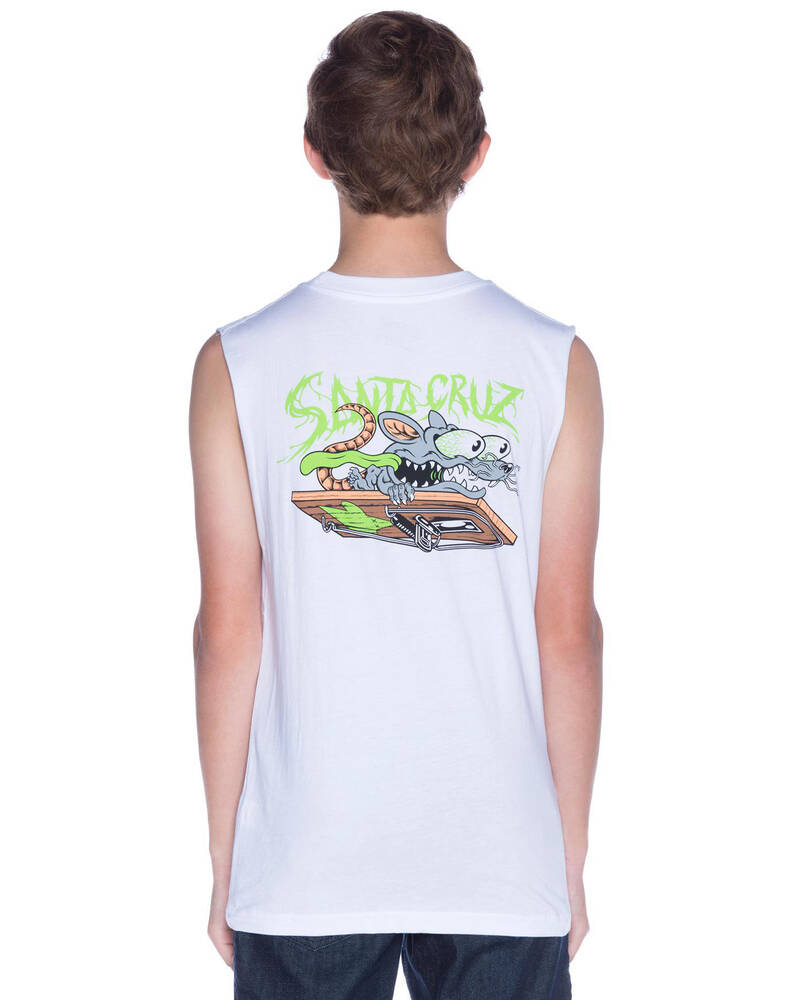 Santa Cruz Boys' Rat Slasher Muscle Tank for Mens