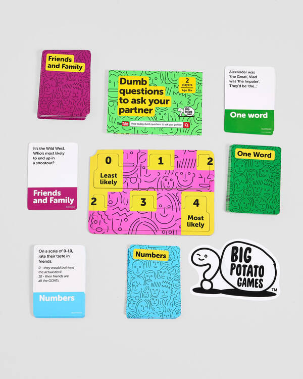 Dumb Questions To Ask Your Partner Card Game