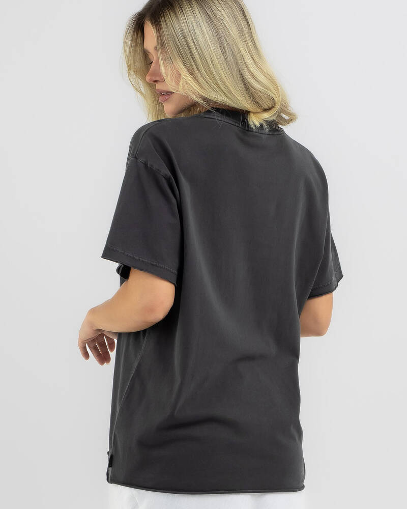 Afends Sweet Juliet Recycled Oversized T-Shirt for Womens