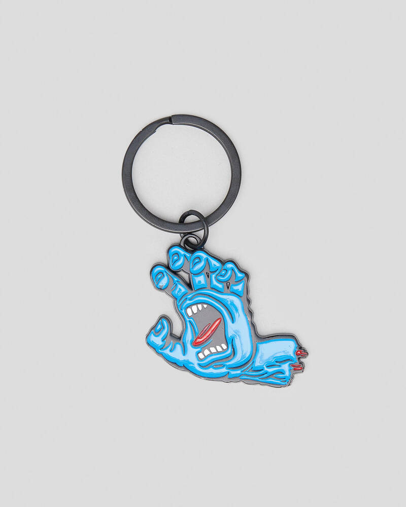 Santa Cruz Screaming Hand Keyring for Mens