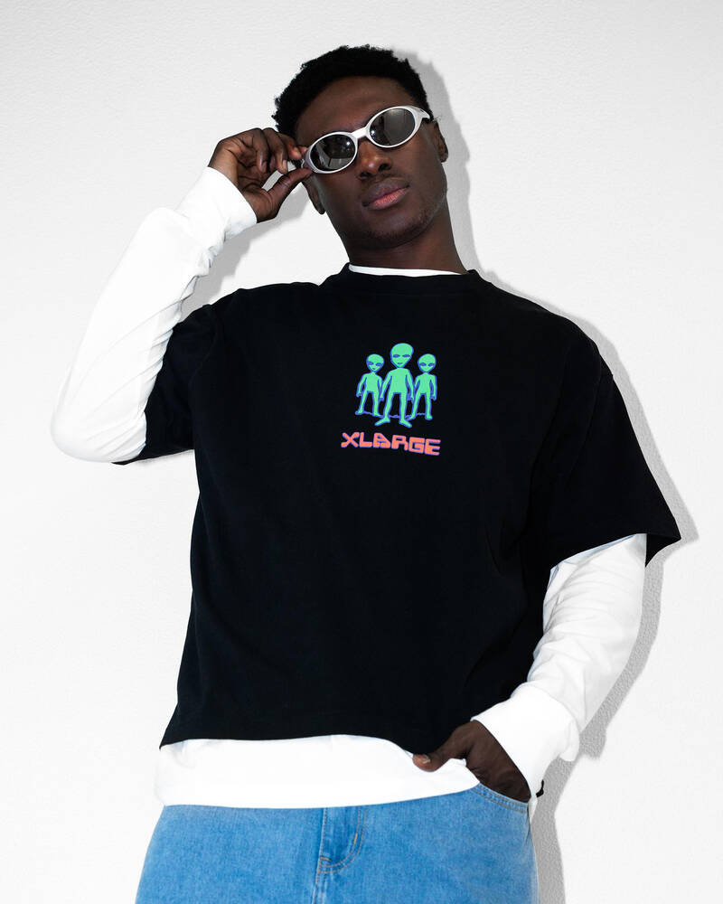 XLarge Alien Trio Gorilla Fit T-Shirt for Mens