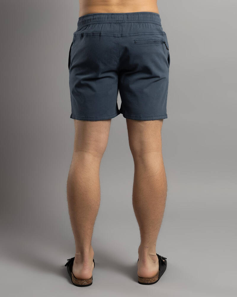 Salty Life Navigate Elastic Waist Shorts for Mens