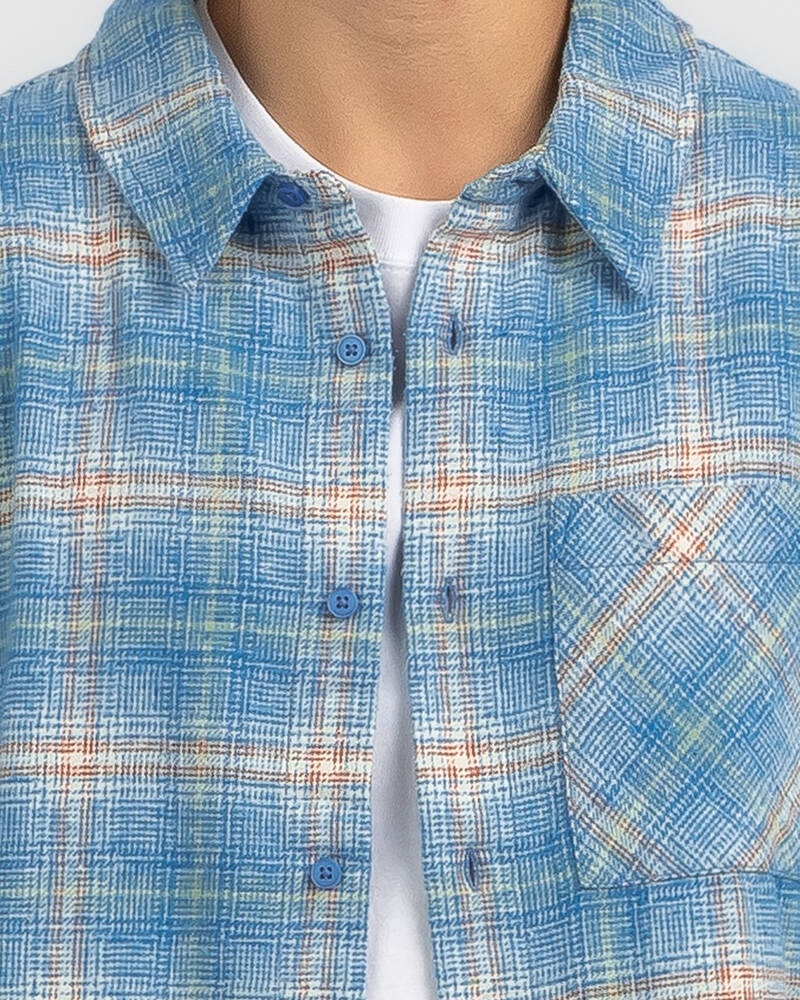 Afends Position Flannel Shirt for Mens