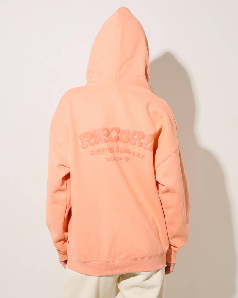 Rip Curl Surf Puff Heritage Hoodie for Womens