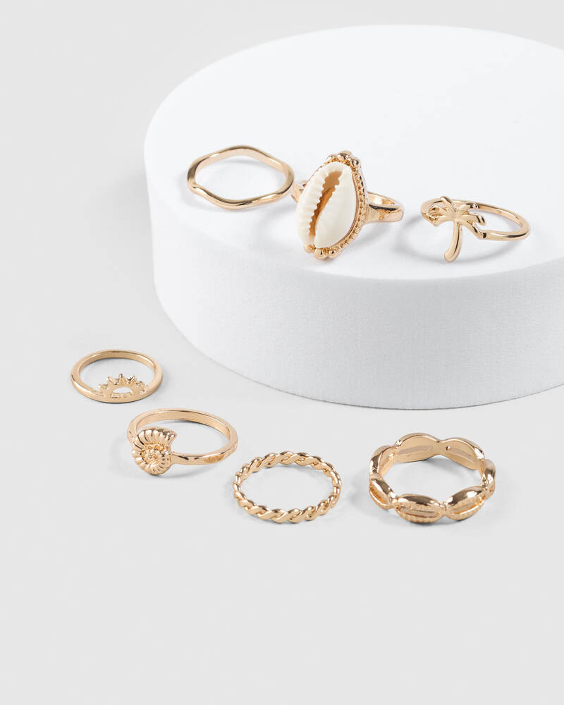 Karyn In LA Isla Ring Pack for Womens