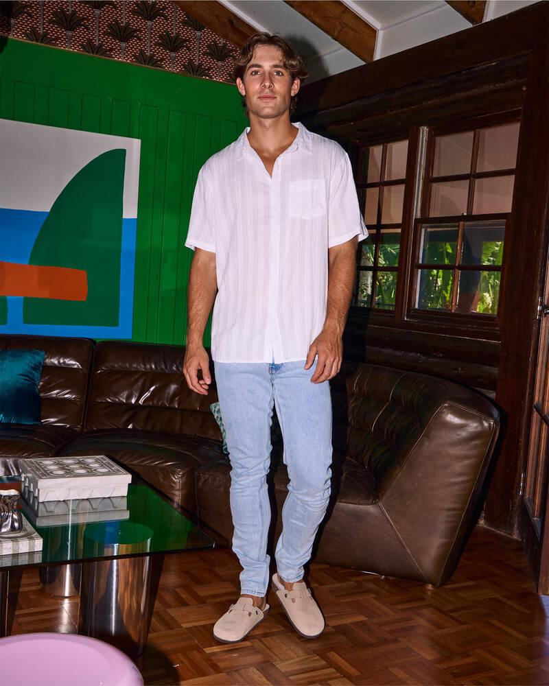 Skylark Saga Short Sleeve Shirt for Mens