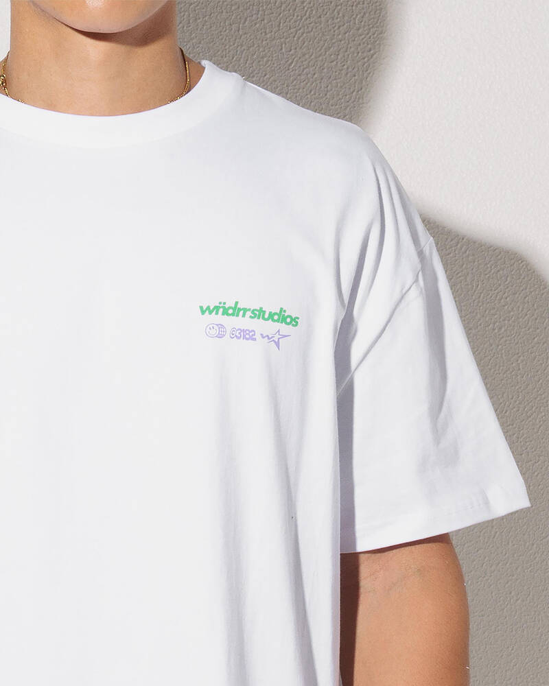 Wndrr Oversteer Box Fit T-Shirt for Mens