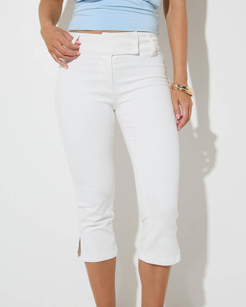 Ava And Ever Holli Denim Capri for Womens