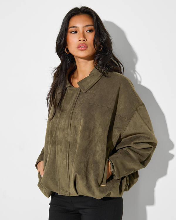 Floyd Faux Suede Jacket