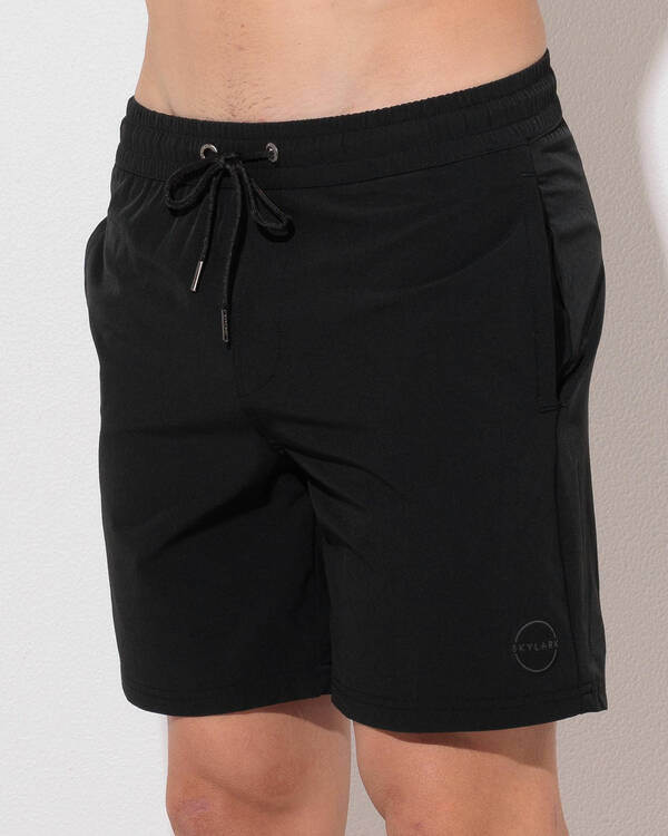 Skylark Cinch Elastic Waist Shorts for Mens