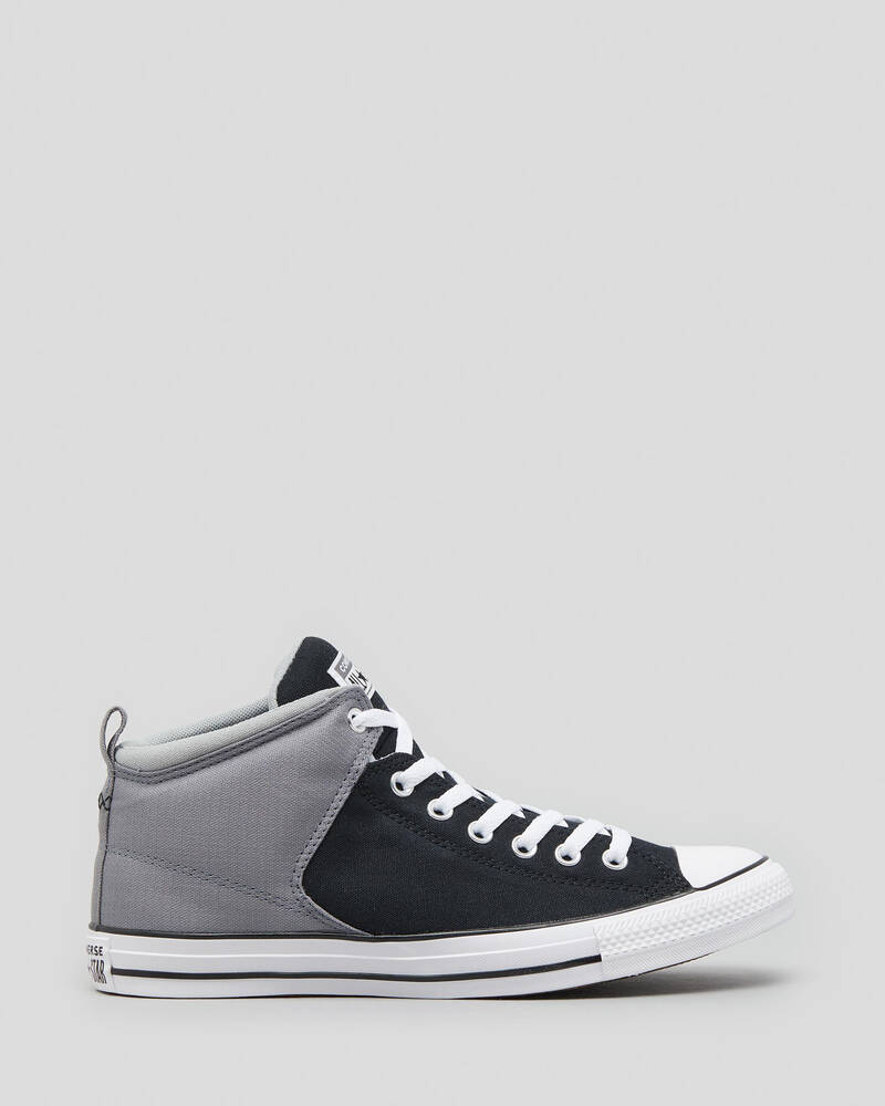Converse Chuck Taylor All Star Street Mid Shoes In Black/mason/ash ...