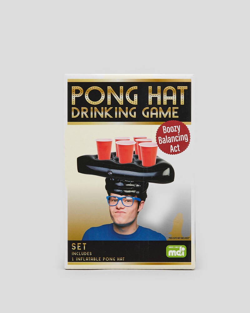 Get It Now Drinking Game Pong Hat for Unisex