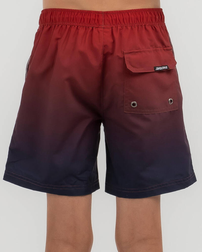 Santa Cruz Boys' Burst Oval Dot Board Shorts for Mens