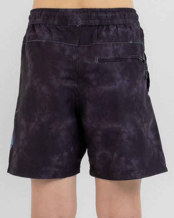 Salty Life Boys' Obstruct Elastic Waist Shorts for Mens
