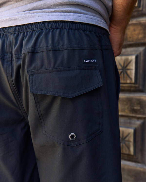 Salty Life Whirlwind Elastic Waist Shorts for Mens