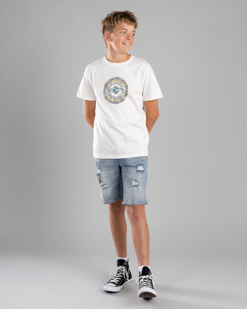 Rip Curl Boys' Tropic Daze Mandala T-Shirt for Mens