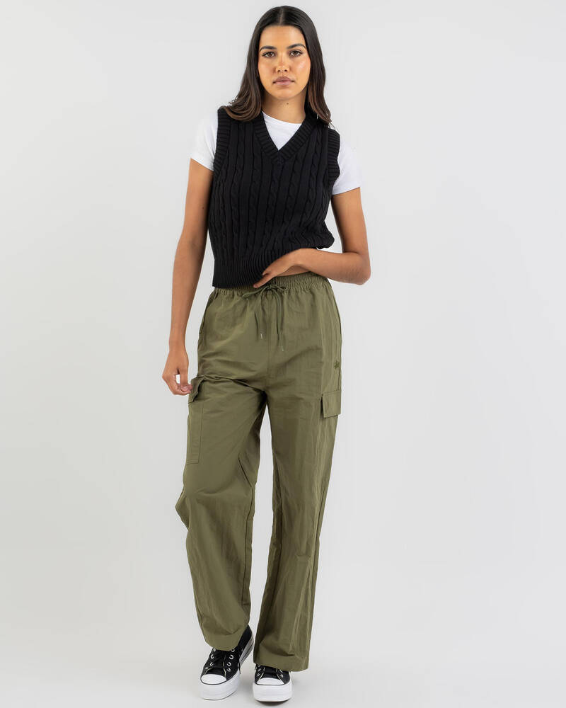 Stussy Nylon Cargo Pants for Womens