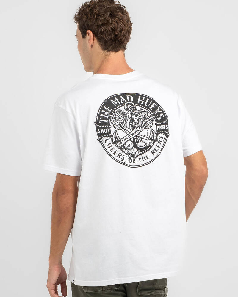 The Mad Hueys Cheers For The Beers T-Shirt for Mens