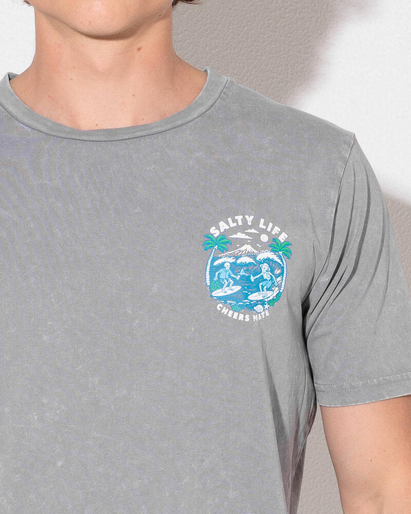 Salty Life Cheers Mate T-Shirt for Mens