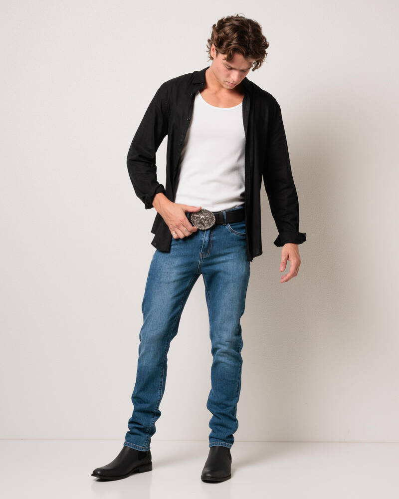 Ringers Western Austin Slim Fit Jeans for Mens