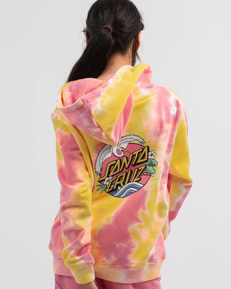 Santa Cruz Girls' Crane Dot Hoodie for Womens