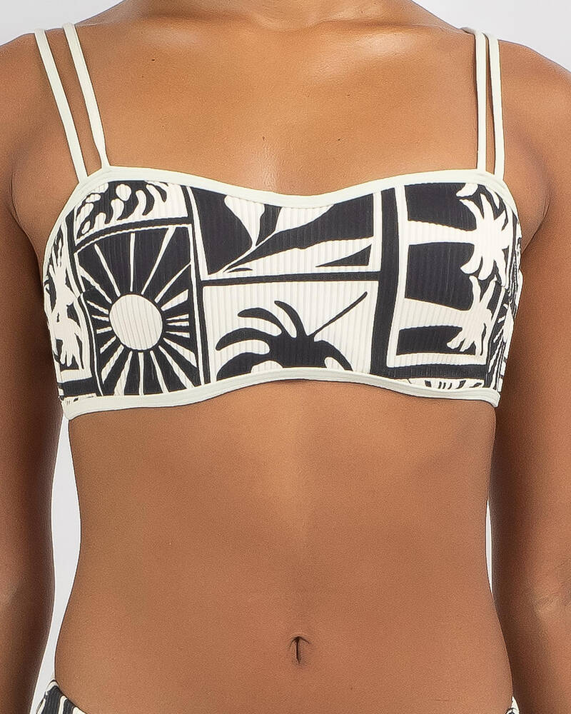 Rip Curl Santorini Sun D-DD Crop Bikini Top for Womens