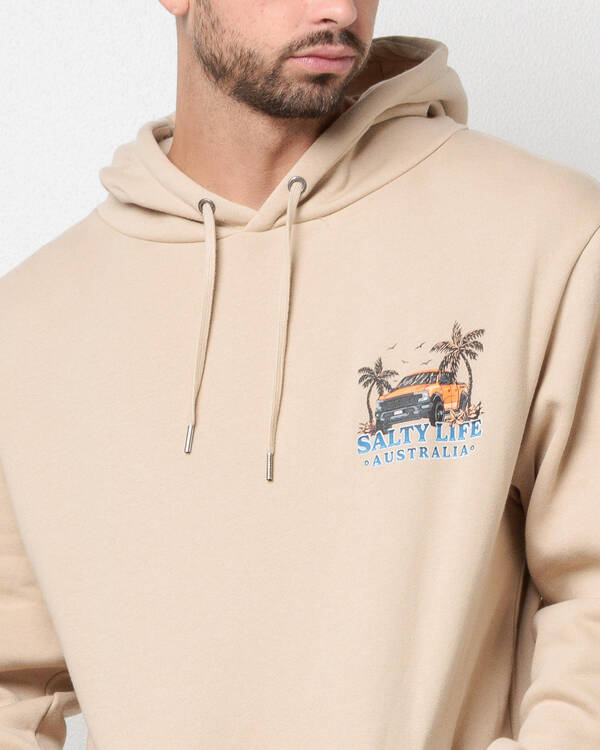 Salty Life Beach Run Hoodie for Mens