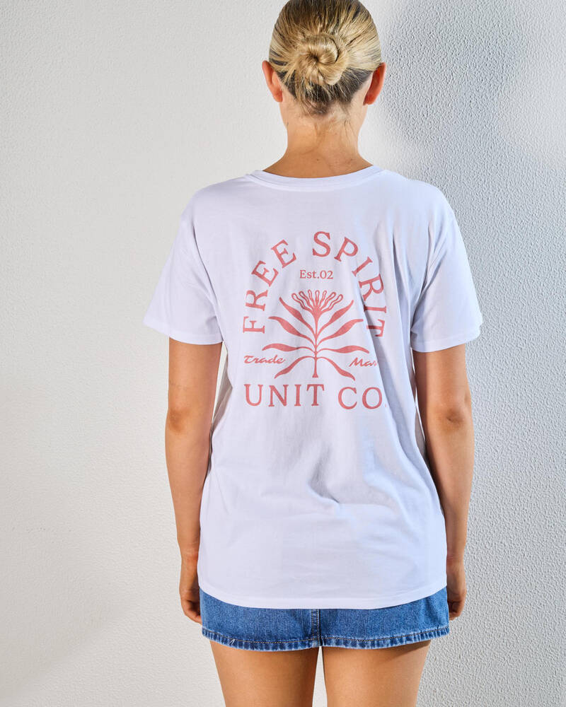 Unit Lotus Regular Fit T-Shirt for Womens