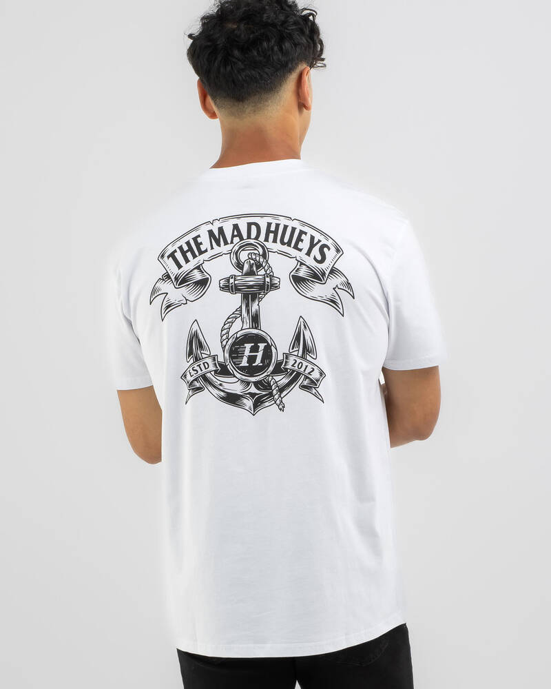 The Mad Hueys Hueys Anchor T-Shirt for Mens