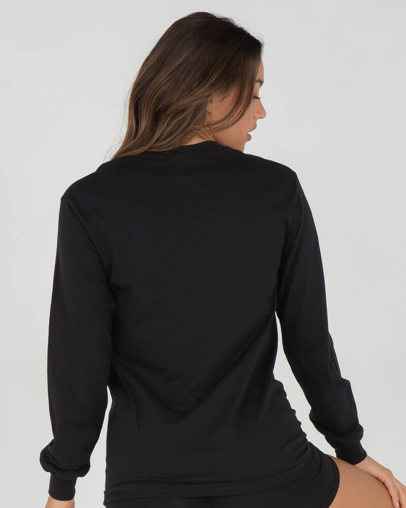 Thrasher Flame Long Sleeve T-Shirt for Womens