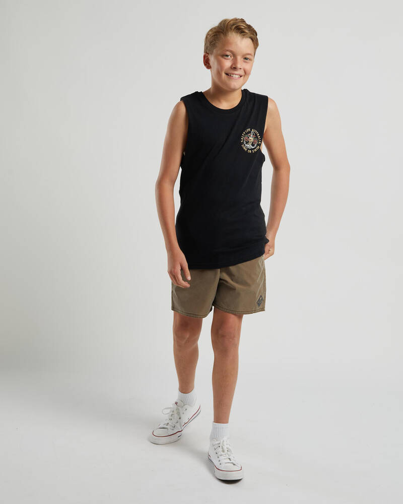 Salty Life Boys' Sink Or Swim Muscle Tank for Mens