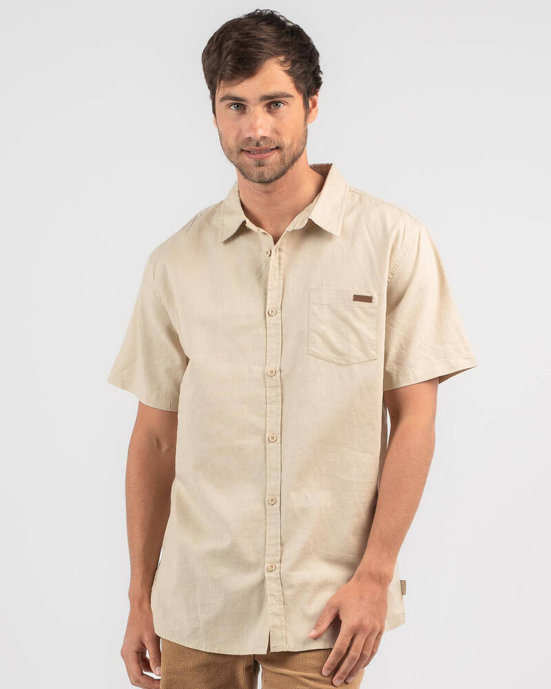 Skylark Hemp Short Sleeve Shirt for Mens