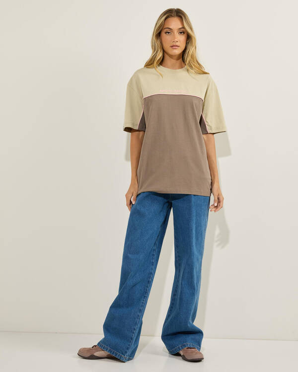 Rusty Polar Popped Oversized T-Shirt for Womens