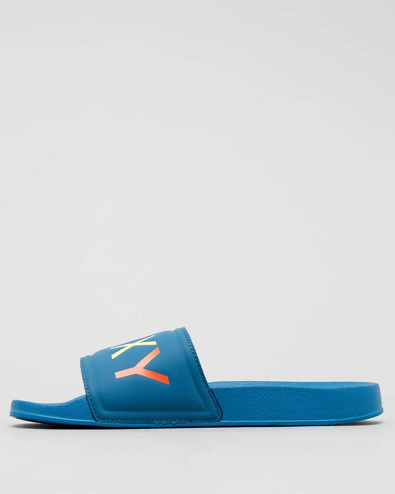 Roxy Girls' Roxy Slippy Slide Sandals for Womens